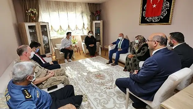 Vali Varol'dan Yıldız Ailesine Ziyaret