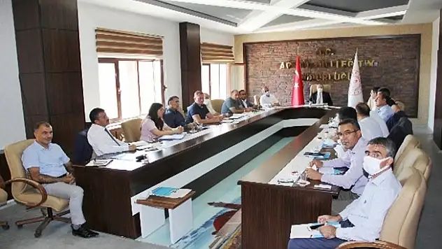 Ağrı'da ilçe milli eğitim müdürleri toplantısı yapıldı