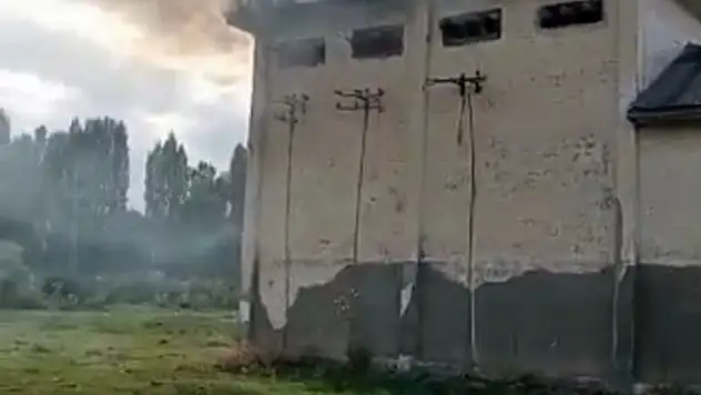 Ağrı'da trafoda yangın çıktı!