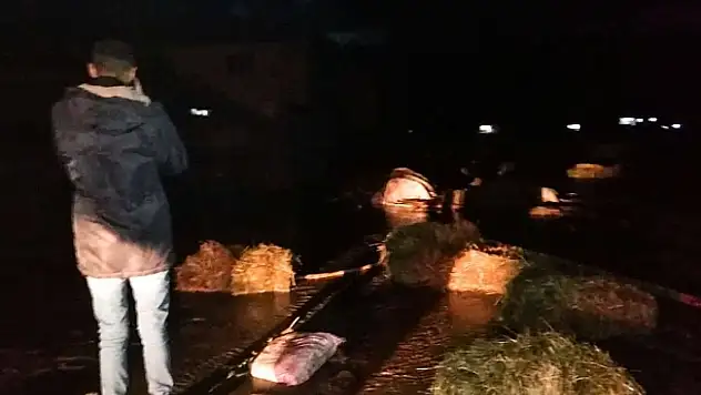 Ağrı'da sağanak yağış sele neden oldu!