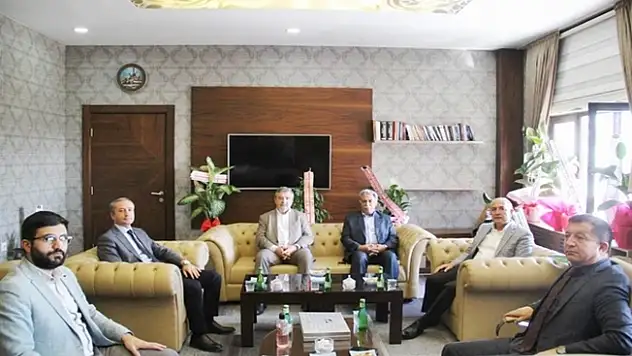 AK Parti Ağrı İl Başkanlığından Müdür Kökrek'e Ziyaret