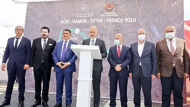Bakan Adil Karaismailoğlu Ağrı'ya Geldi