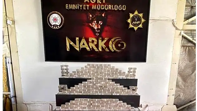 Ağrı'da 97 kilo 500 gram eroin ele geçirildi