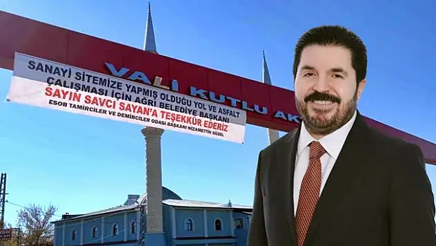 Sanayi Esnaflarından Başkan Sayan'a Teşekkür