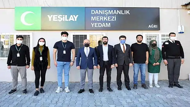 Ağrı Valisi'nden YEDAM Ağrı Şubesine Ziyaret