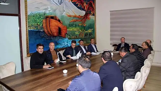 Müdür Kökrek, ilçe milli eğitim müdürleri ile bir araya geldi