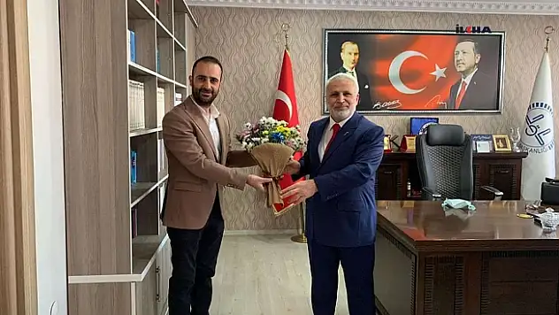 Peygamber Sevdalıları Vakfı Ağrı İl Temsilciliğinden Müftü Topçu'ya ziyaret