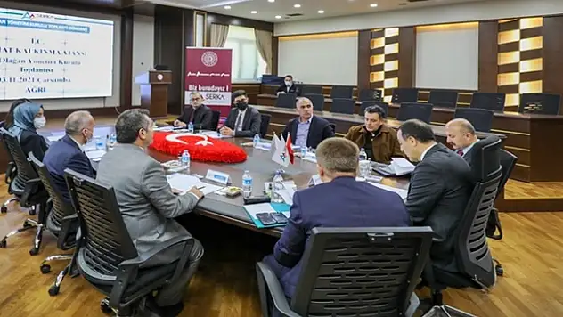 SERKA Yönetim Kurulu Toplantısı Ağrı'da yapıldı