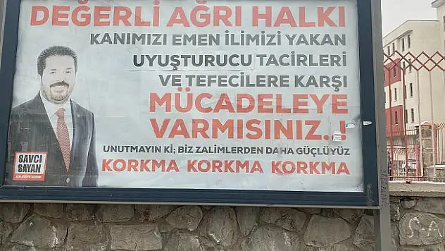 Başkan Savcı Sayan, tefeci ve uyuşturucu ile mücadele ediyor!