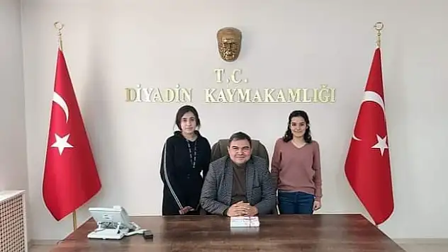 Diyadin Kaymakamı öğrencilere yurt tuttu