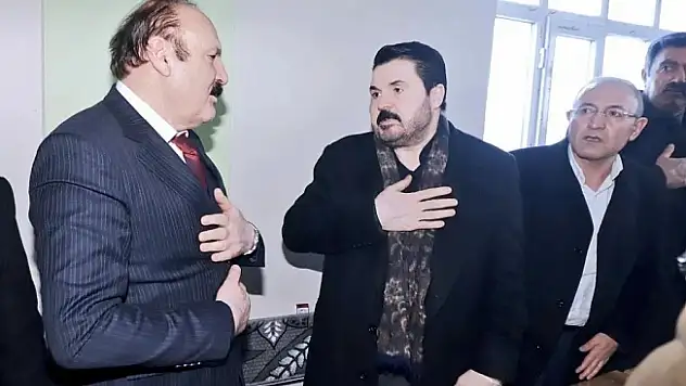 Başkan Savcı Sayan Patnos'ta Taziyeye Katıldı