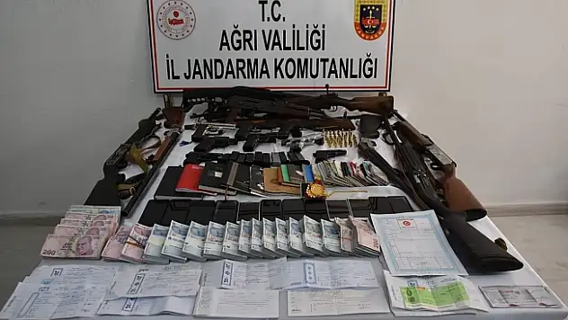 Ağrı'da tefecilik operasyonu: 16 kişi gözaltına alındı!