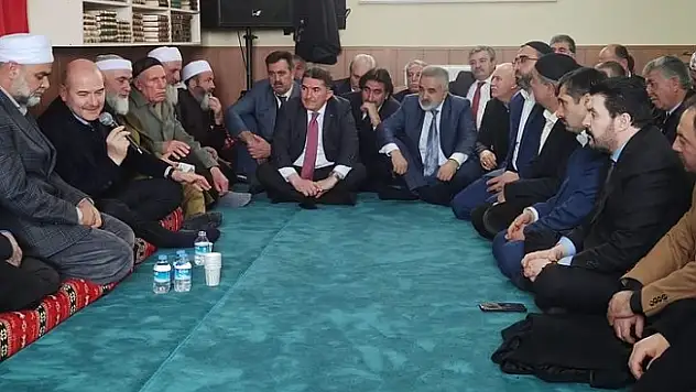İçişleri Bakanı Süleyman Soylu Ağrı'da