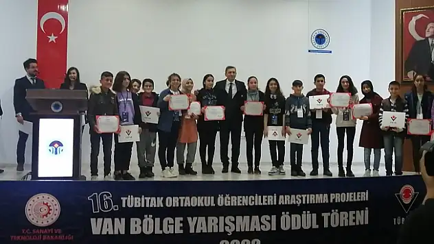 Ağrı Bilim ve Sanat Merkezi projesi Tarih alanında birinci oldu
