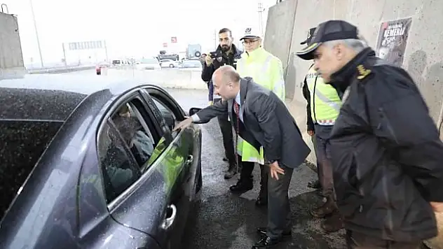 Ağrı'da trafik denetimi yapıldı!