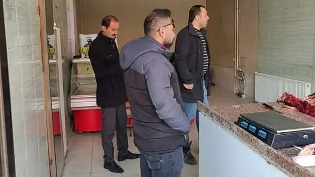 Diyadin'de kasaplar denetlendi!