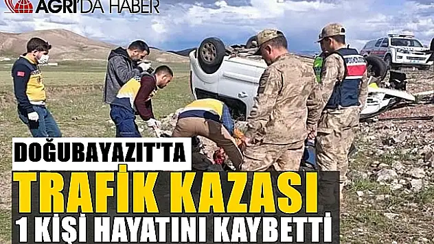 Doğubayazıt'ta trafik kazasında 1 kişi hayatını kaybetti!