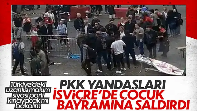 İsviçre'de terör örgütü PKK yandaşları, Türk vatandaşlarına saldırdı