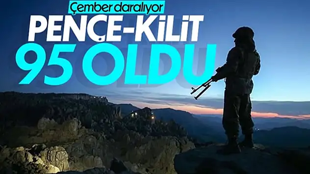 Pençe-Kilit operasyon bölgesinde 10 terörist öldürüldü