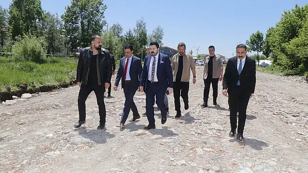Başkan Sayan Çalışmaları İnceledi