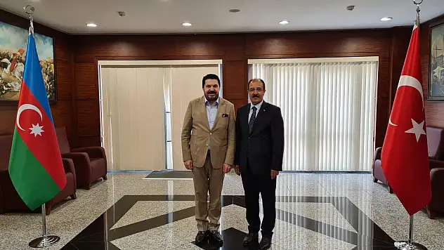 BAŞKAN SAYAN'DAN AZERBAYCAN BÜYÜKELÇİSİNE ZİYARET