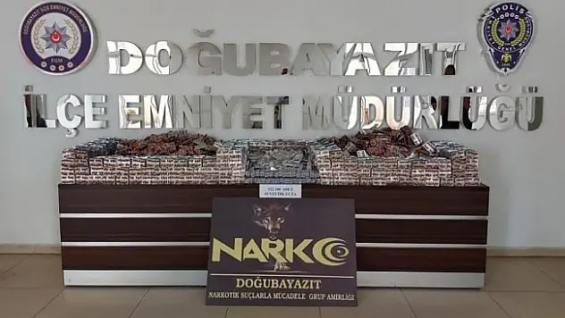 Doğubayazıt'ta 8 Bin 620 Kutu 'Sentetik Ecza' Ele Geçirildi