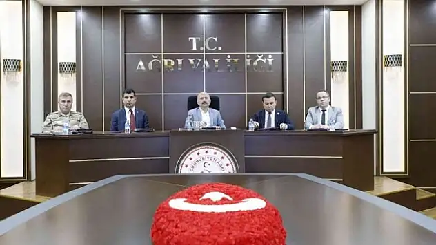 Ağrı'da İnsan Ticaretiyle Mücadele Koordinasyon Kurulu toplantısı