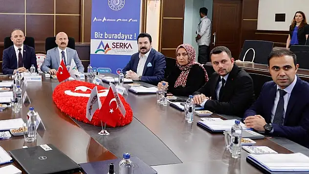 Ağrı'da SERKA'nın 85'inci Olağan Yönetim Kurulu Toplantısı Yapıldı