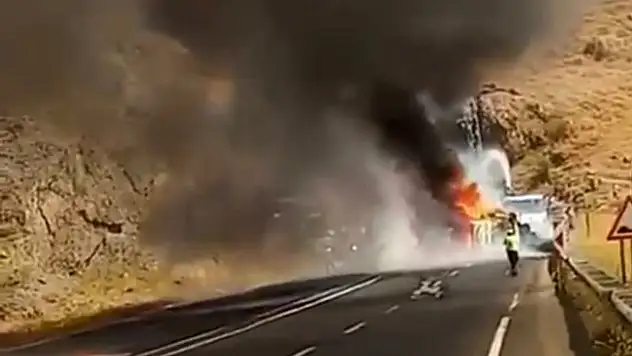 Ağrı'da  trafik kazasında 1 kişi yaralandı!