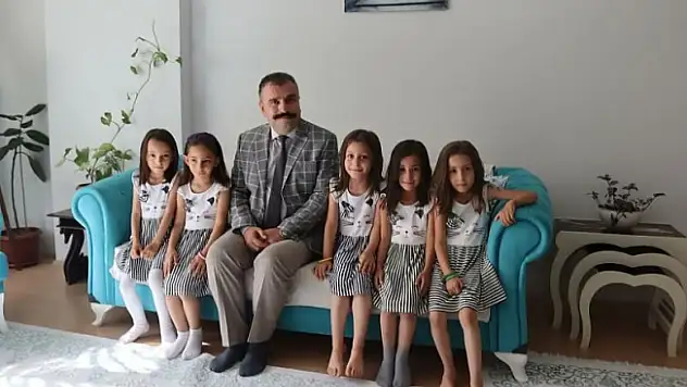 Orhan Bayrak'tan beşiz kızlara ziyaret