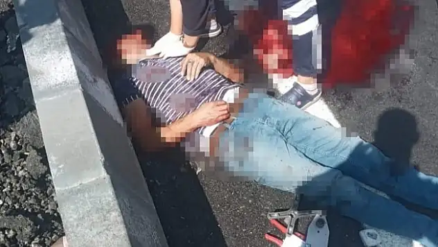 Ağrı'da korkunç kaza: 1 kişi ağır yaralandı