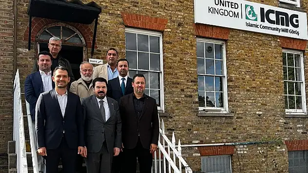Savcı Sayan ICMG İslamic Community Milli Görüş Derneği'ni Ziyaret Etti