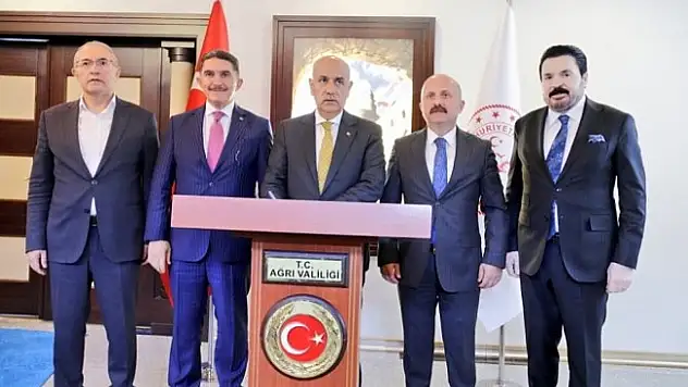 Tarım ve Orman Bakanı Vahit Kirişci Ağrı'da