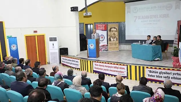 Eğitim Bir-Sen Ağrı Şube Başkanlığına Süleyman Gümüşer seçildi