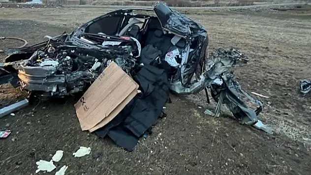 Ağrı'da trafik kazası: 1 kişi hayatını kaybetti
