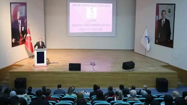 AİÇÜ'de 'Erken Teşhis Hayat Kurtarır' konferansı