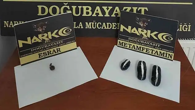 Doğubayazıt'ta 130 gram uyuşturucu ele geçirildi!