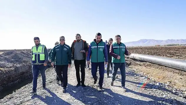 Müdür Yavuz, Ağrı'da incelemelerde bulundu
