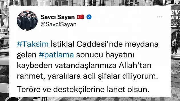 Savcı Sayan: Teröre ve destekçilerine lanet olsun!