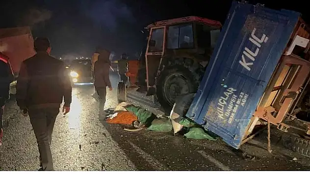 Ağrı'da trafik kazasında 3 kişi yaralandı!
