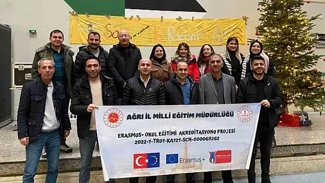 Ağrı'da öğretmenlerin Avrupa yolculuğu