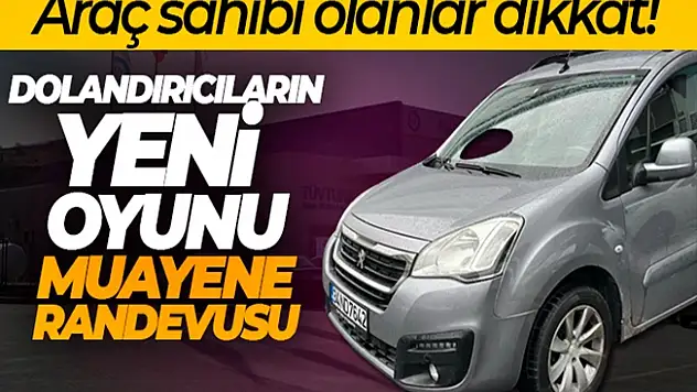 Dolandırıcılar Araç Muayene İstasyonunun sitesini kopyalayıp dolandırdılar
