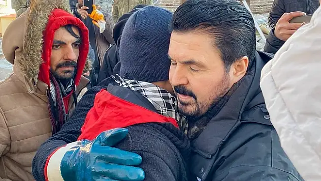 Savcı Sayan, Afet Bölgesine Gitti