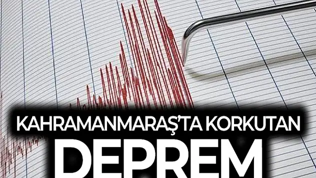 Kahramanmaraş'ta yine deprem oldu. Bu sefer Göksun ilçesinde 5.1 büyüklüğünde deprem meydana geldi