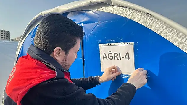 Savcı Sayan'ın Ağrı Çadır Kent projesi tamamlandı