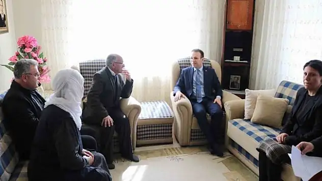 Patnos Kaymakam Vekili Vuran'dan şehit ailelerine ziyaret