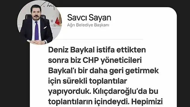 Savcı Sayan: Huylu huyundan vazgeçmez!
