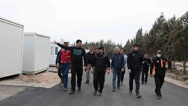 Vali Varol, Kahramanmaraş'ta çalışmalara devam ediyor
