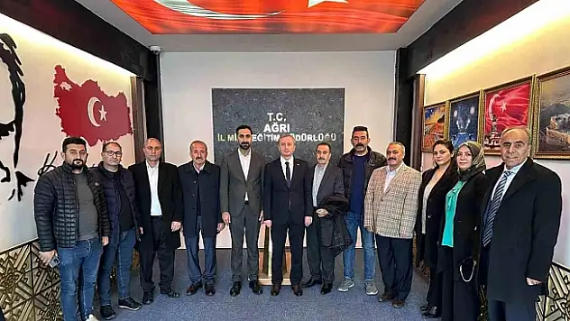 Ömer Tahtalı'dan Hasan Kökrek'e ziyaret