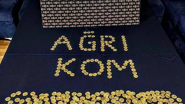 Ağrı'da 562 adet sikke ele geçirildi